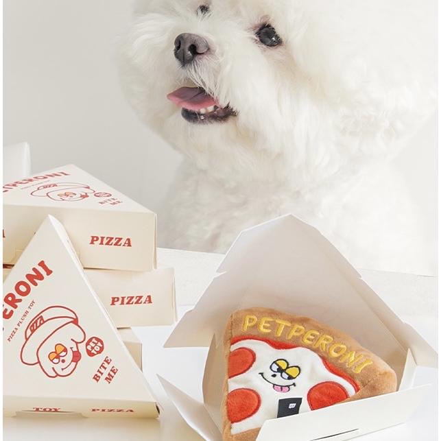 *預購 BiteMe🇰🇷 意式臘腸披薩寵物玩具
