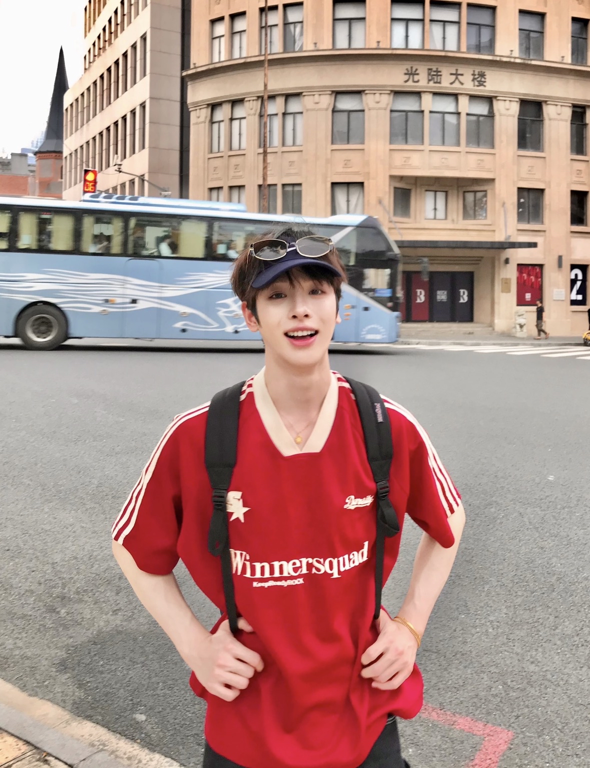 TP536美式撞色oversize