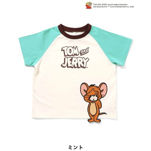 🆕【⭐訂購⭐】🇯🇵  日本直送🌀#TomNJerry 可愛插肩袖 刺繡 短袖Tee［4款選］🌀[ELCA-0291][260430]