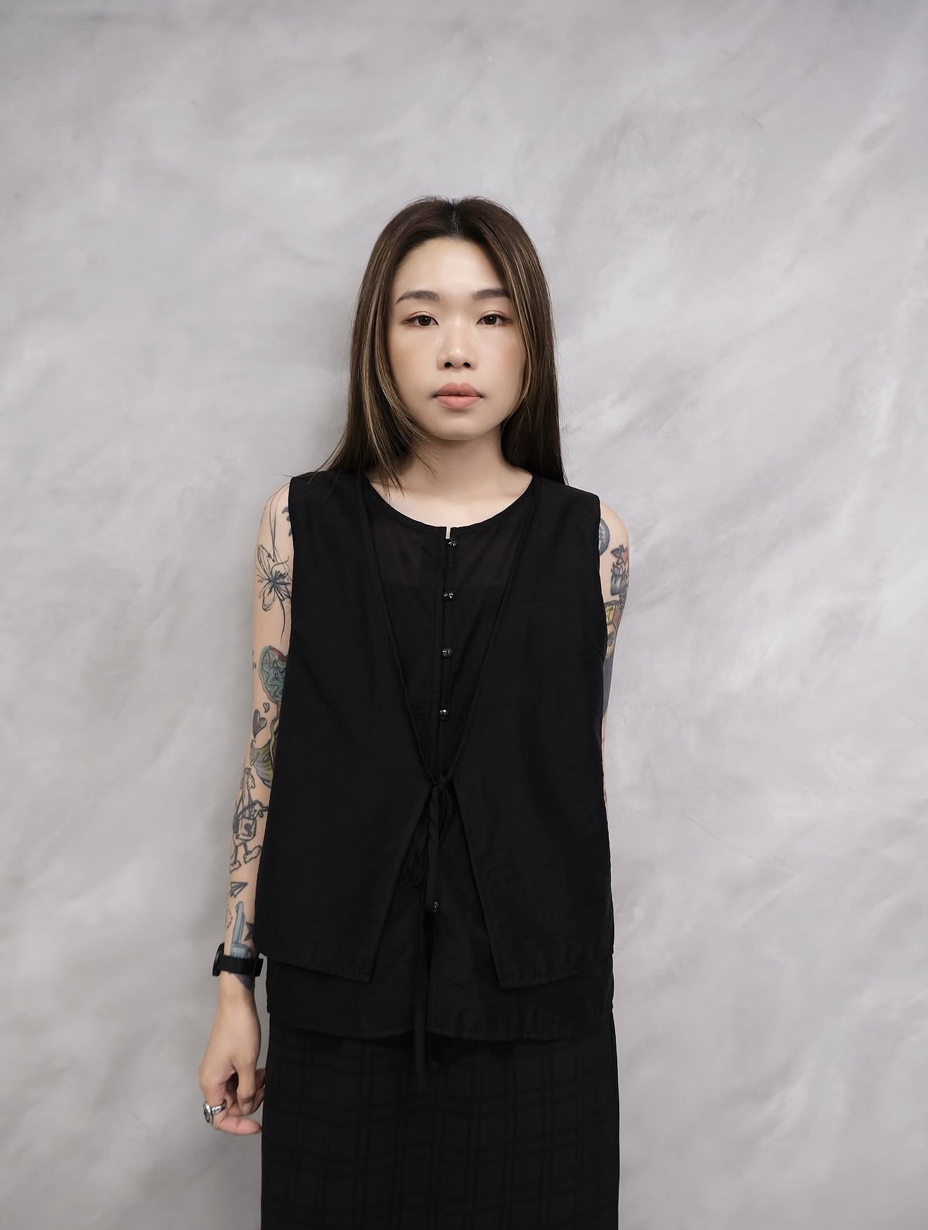 Double layered blouse #top151