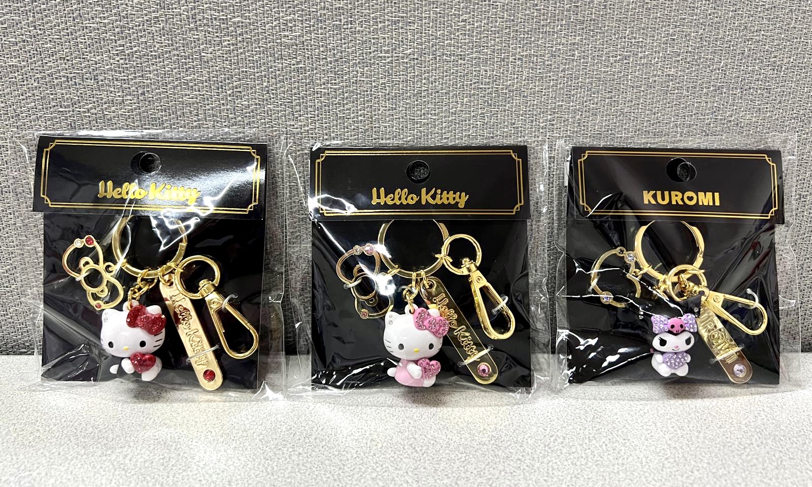 🎌日本直送🎌 Sanrio 立體公仔造型閃石匙扣掛飾