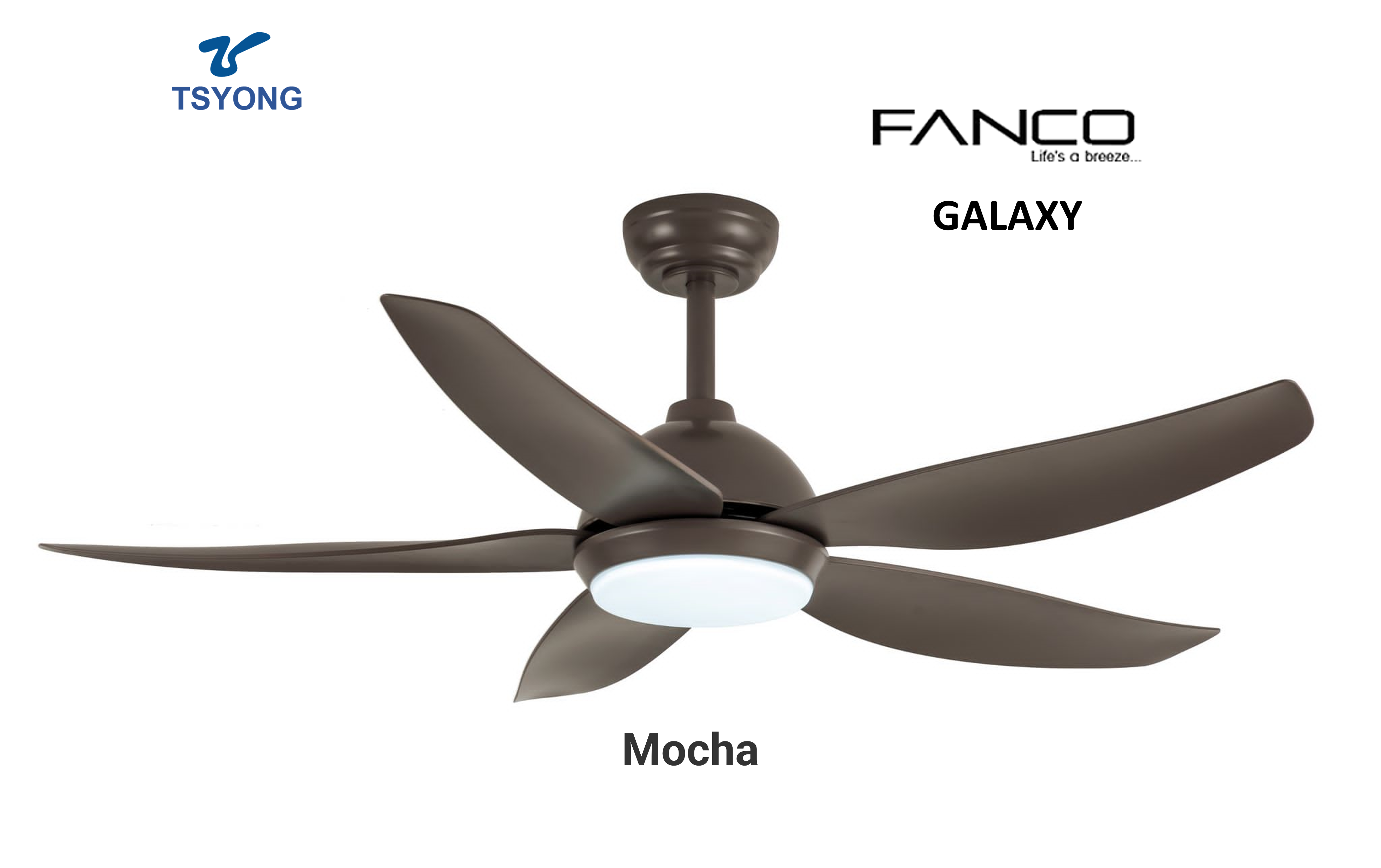 FANCO Galaxy 5 DC CEILING FAN