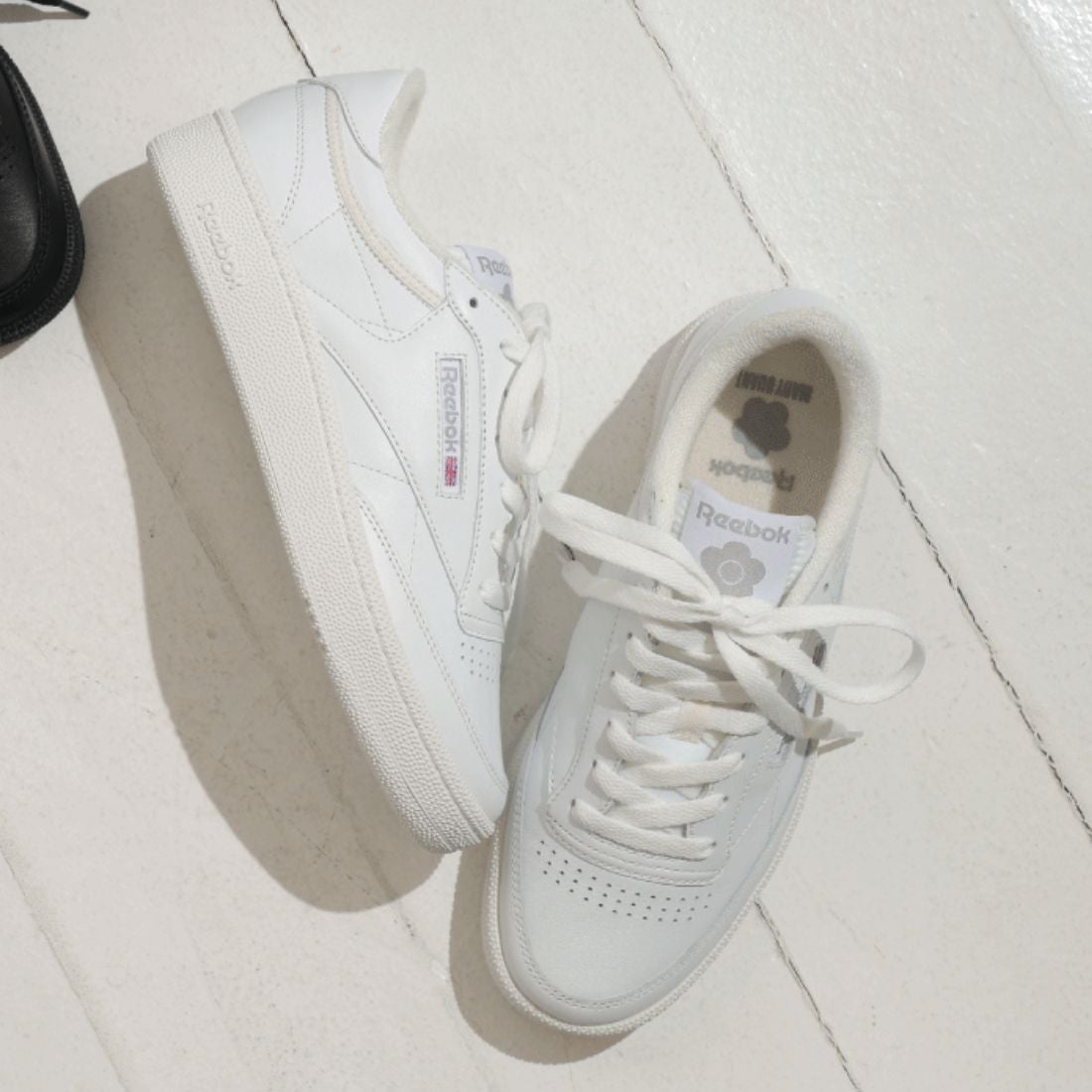 REEBOK x MARY QUANT Womens CLUB C 85 Vintage 女碼 **MESSAGE FIRST/先查詢貨存** (R00156)