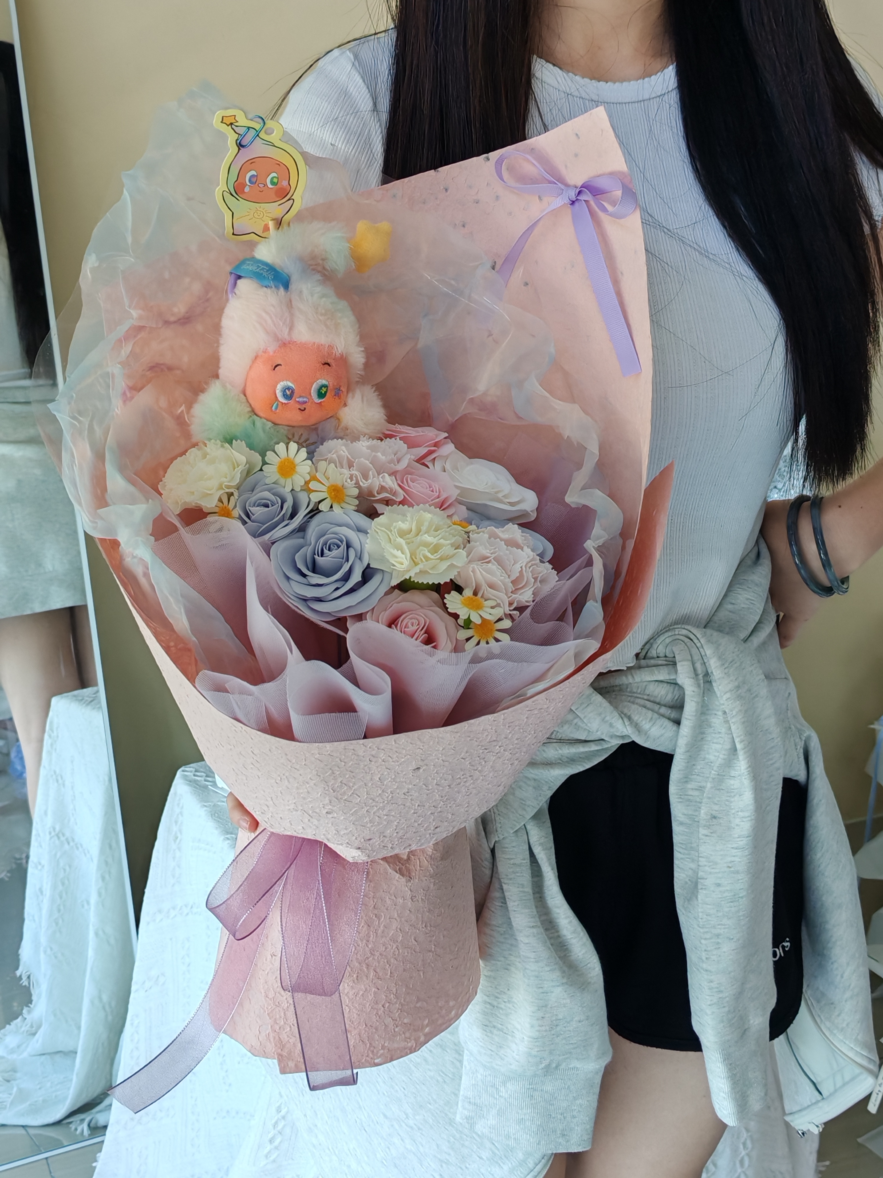 星星人花束✨ 晚霞棉花糖 Afterglow Marshmallow 