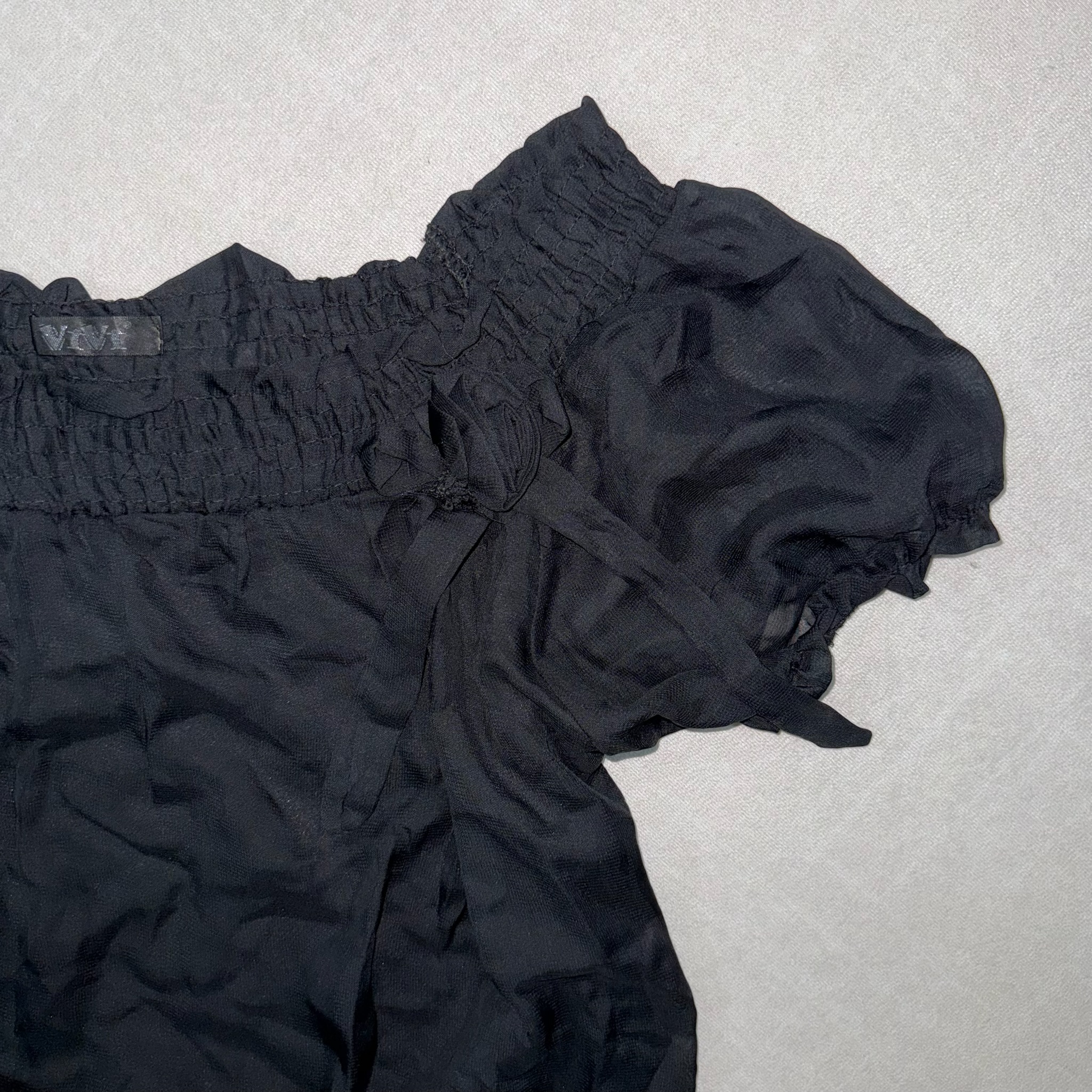 Off-Shoulder Puff Sleeve Top