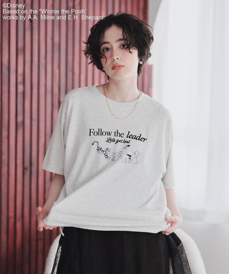 🌸 【預訂】Pooh & Friends 短袖TEE(WH)-Green Parks x Pooh 