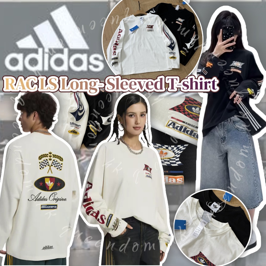 Adidas orginals RAC LS Long- Sleeved T-shirt 長袖Tee
