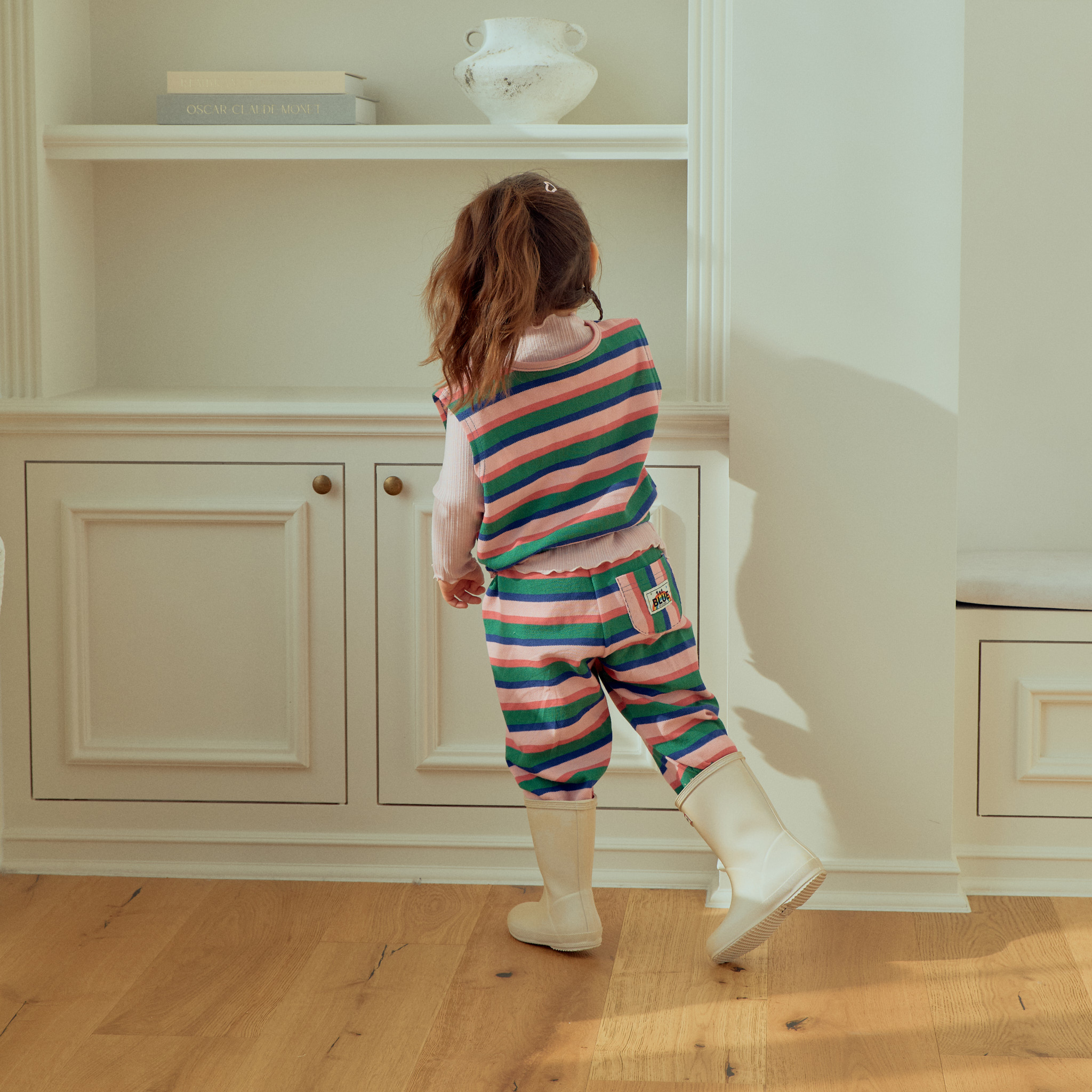 橫間背心 (內搭需另配)