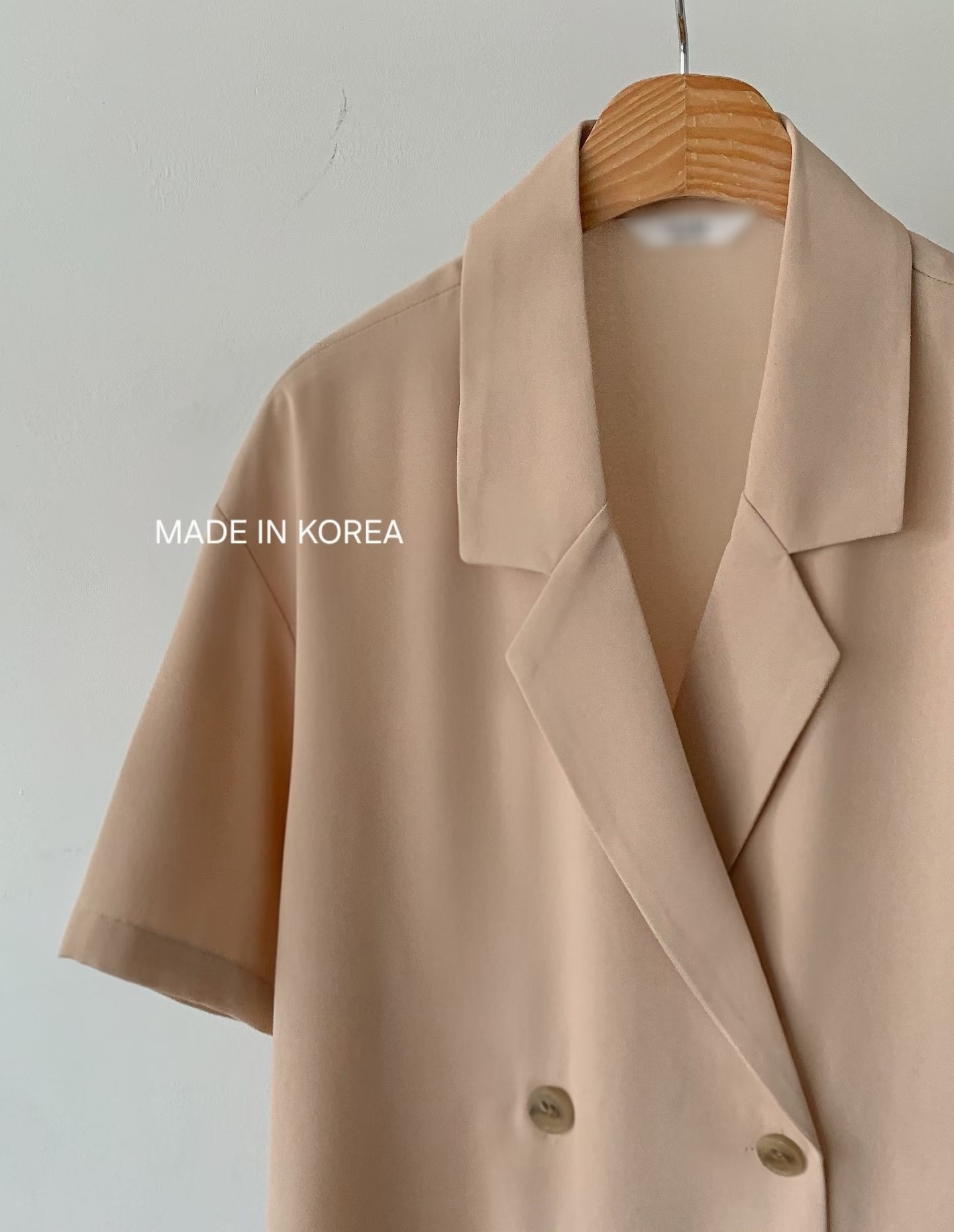 G6270 韓國🇰🇷靚料孖襟西裝外套