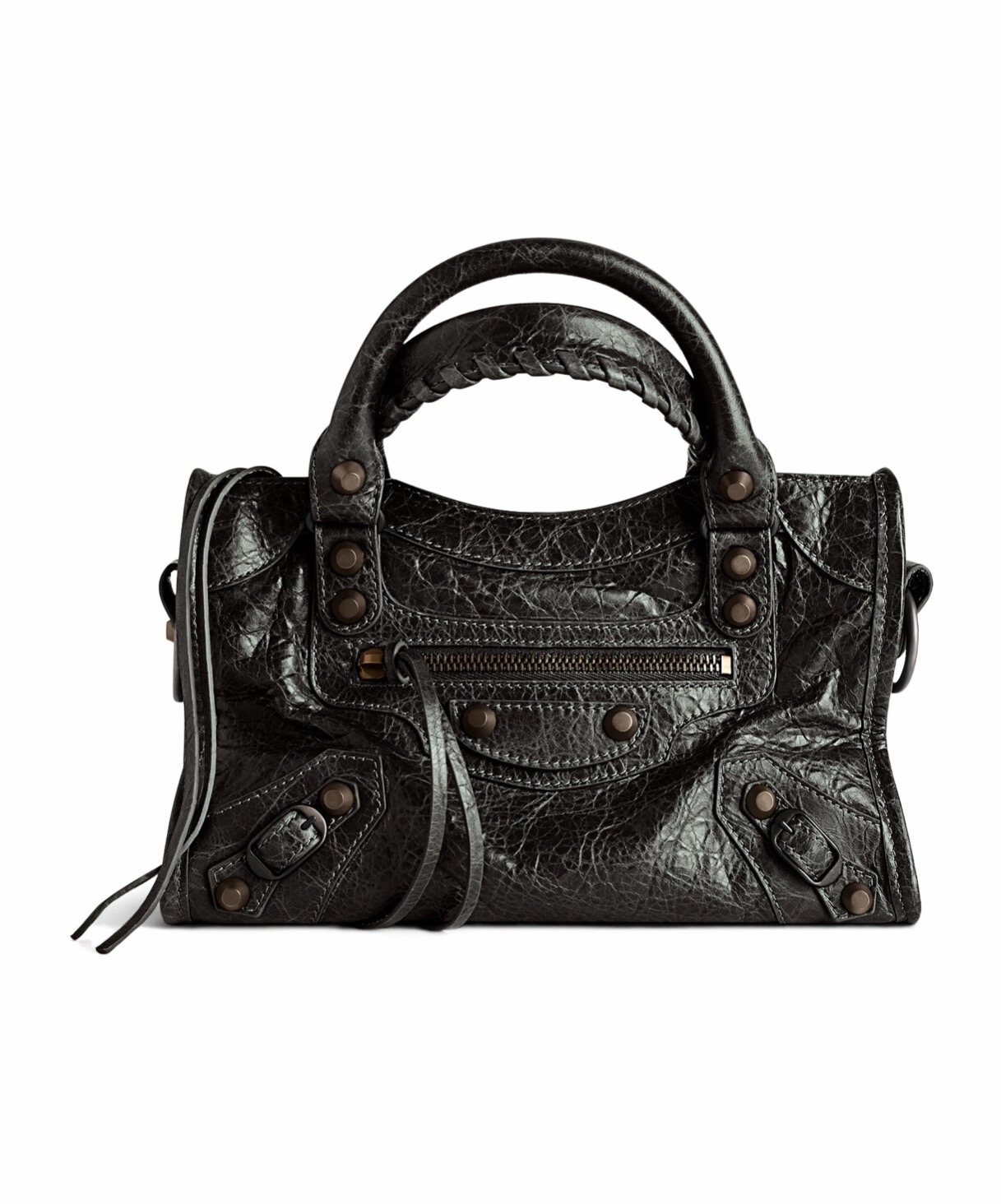 Balenciaga 女士 Le City 迷你拉鍊單肩包均碼碼MINI、23.8cm*6.3cm*16cm