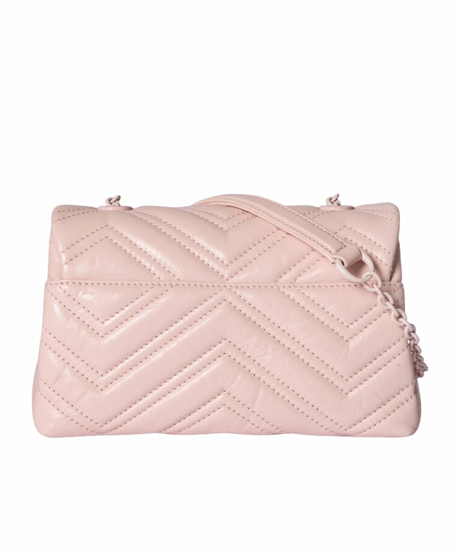 Gucci 女士 GG Marmont 迷你单肩包均码码MINI、20cm*6.35cm*12cm 