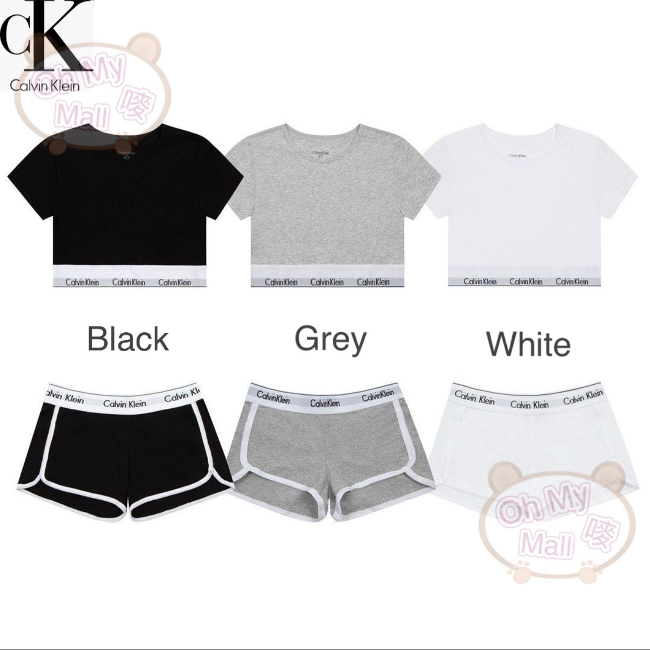 🟥BB00410🟥Calvin Klein 短T褲套裝