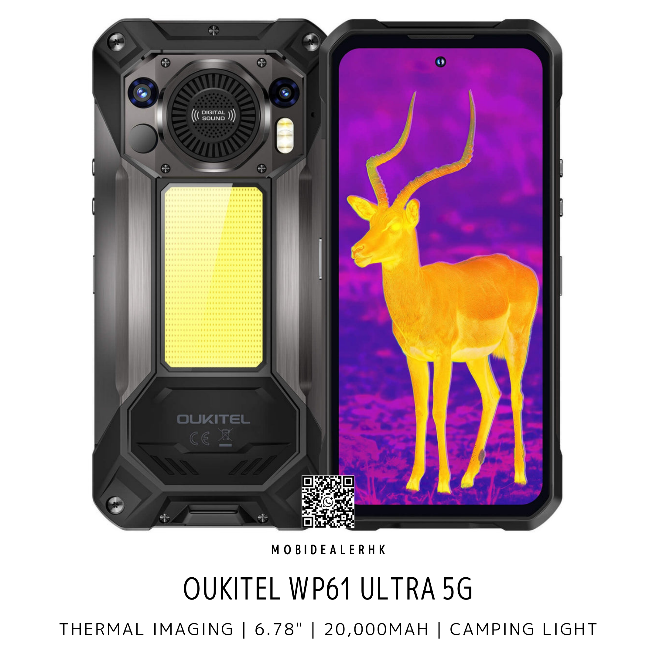 Oukitel WP61 Ultra 5G 三防手機