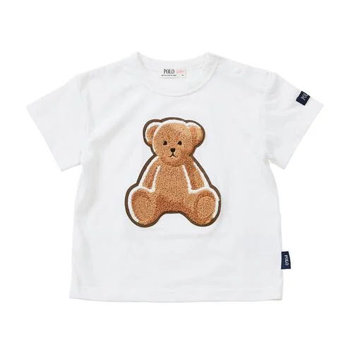 🇯🇵預訂 日本直送🇯🇵Polo Baby標誌小熊貼花短袖T恤