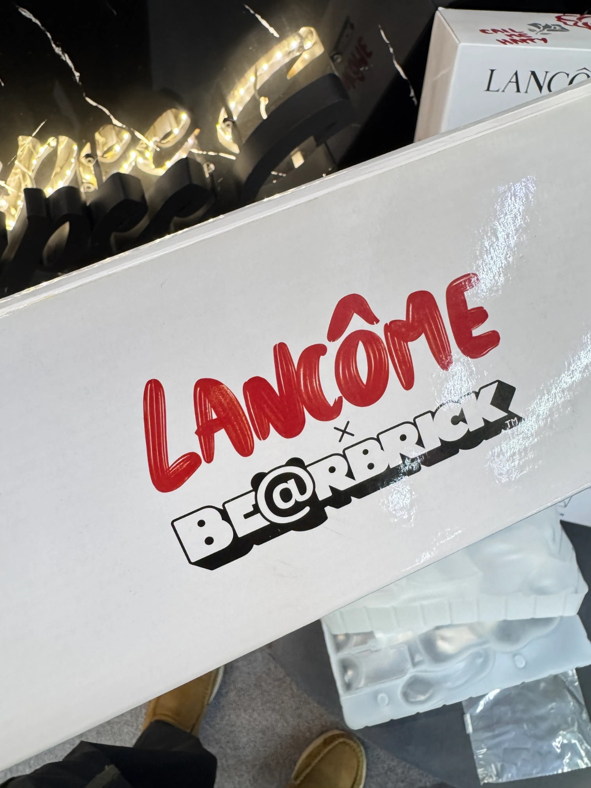 LANCÔME × BE@RBRICK 限量聯名熊熊公仔(專櫃限量版)