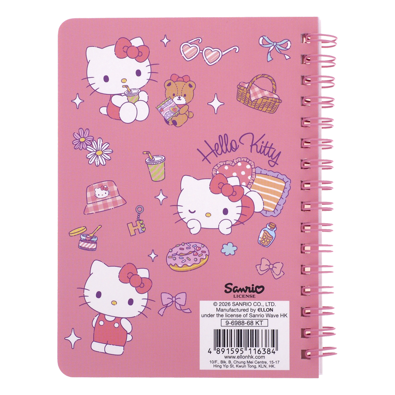 Hello Kitty Mini Wire-O Notebook 線圈簿