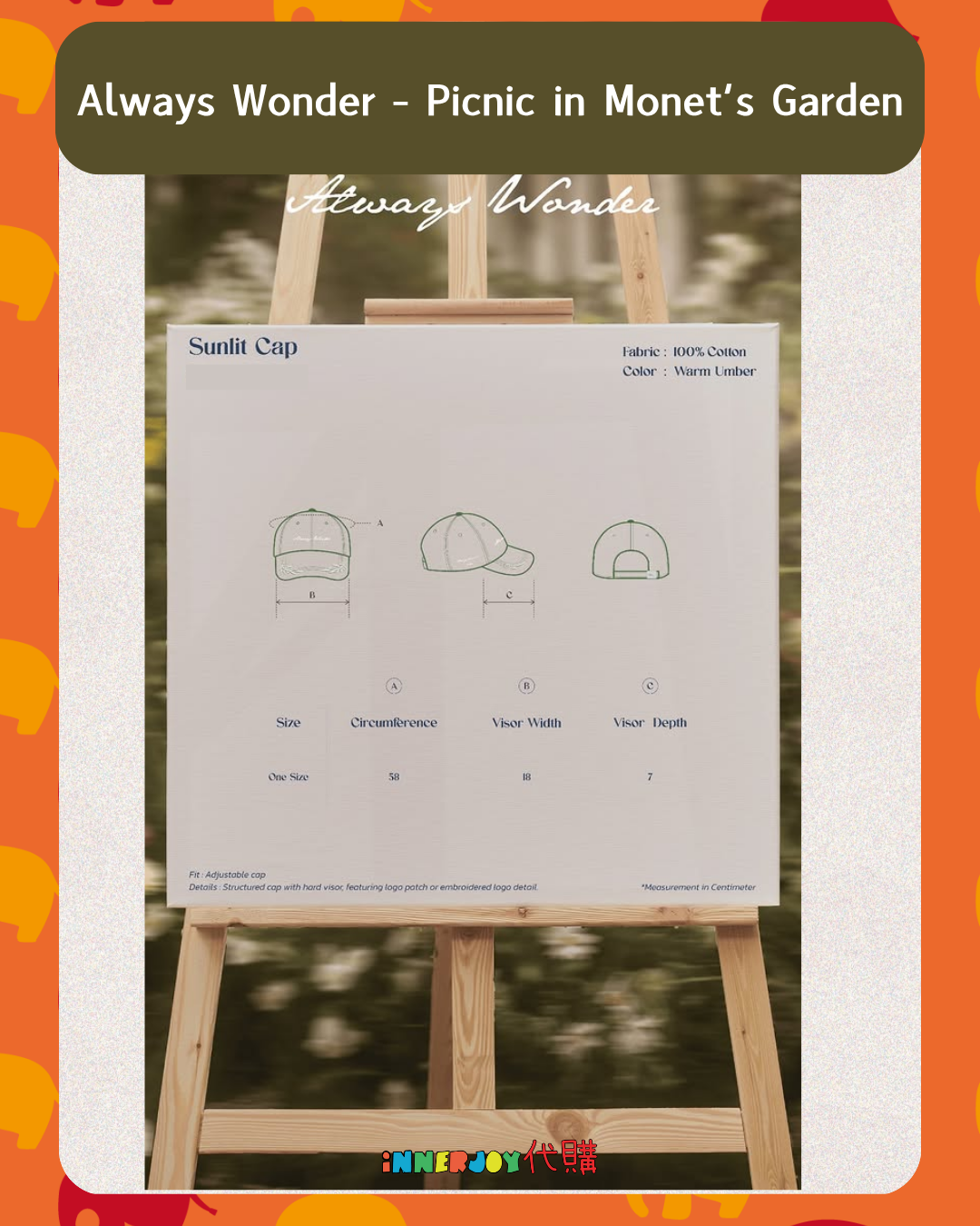 搶購（25/3 6PM截止） | LingOrm - LingLing個人品牌 Always Wonder - Picnic in Monet’s Garden 20260326