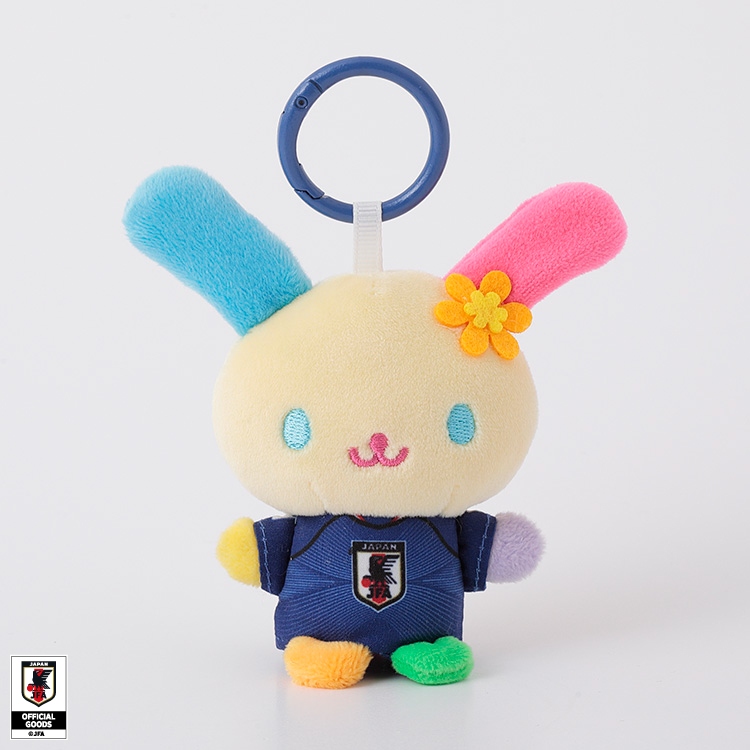 🌸 【預訂】U・SA・HA・NA 公仔掛飾(Mini) - Sanrio x Japan National Football Team Ver. 2026