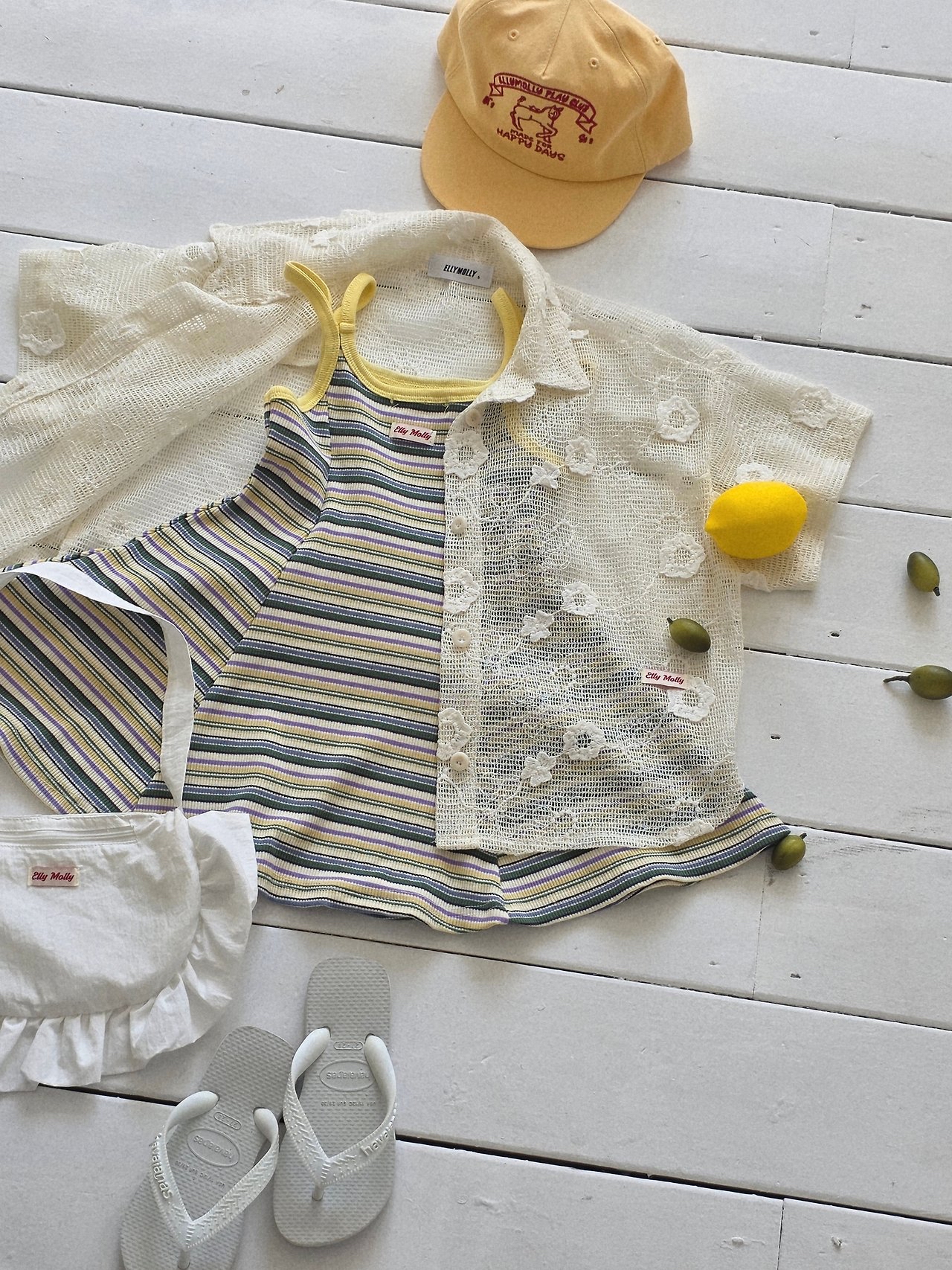 Ellymolly | Flower shirt(size 7(90-100)