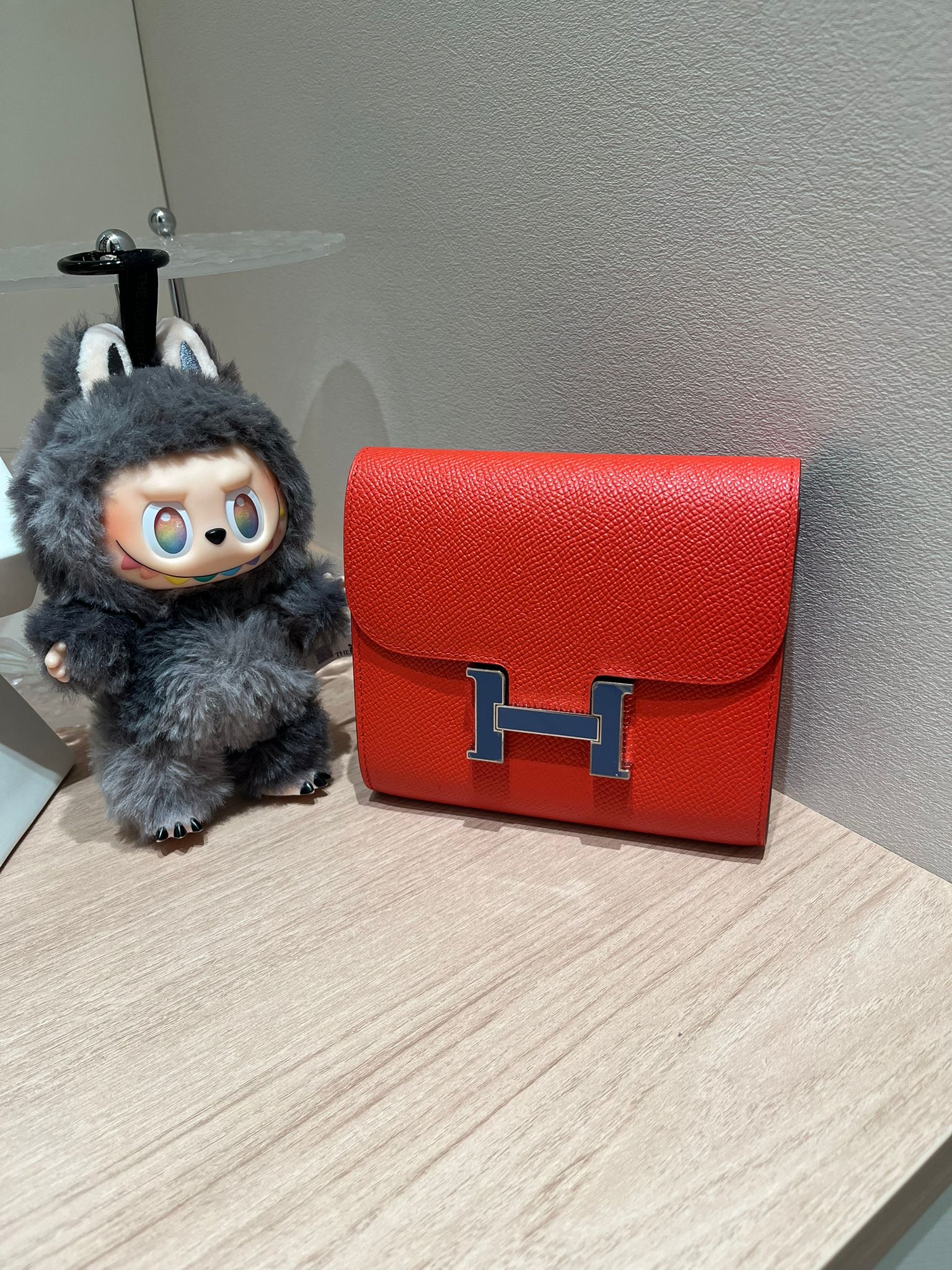 Hermes Constance Wallet Stamp C 100%Authentic, 98%New ✅Box