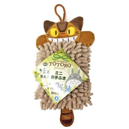 *日本精品宮崎駿龍貓/魔女宅急便 吸水快乾柔軟掛繩抺手毛巾 Bathroom Mini Hand Towel.*