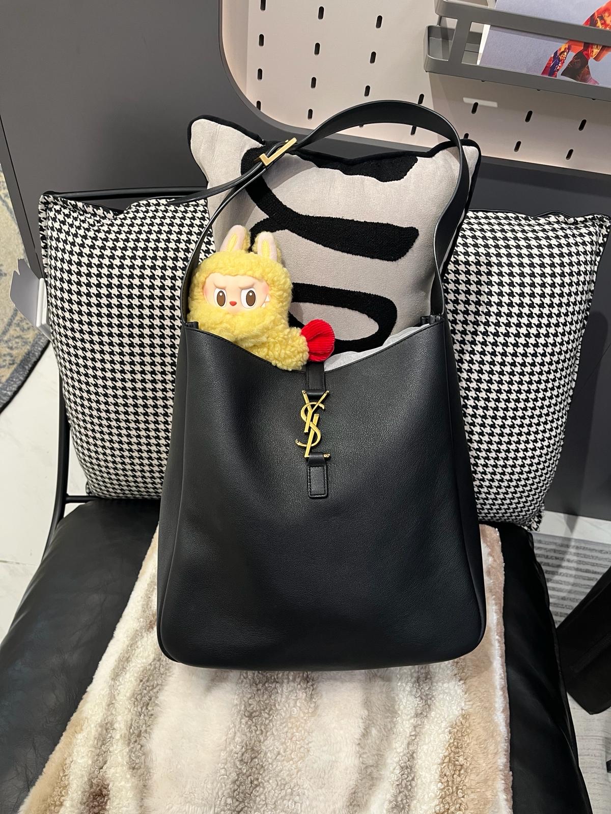 YSL Le 5 à 7 Supple Large Hobo Saint Laurent Shoulder Bag 100%Authentic,95%new ✅收據✅防塵袋