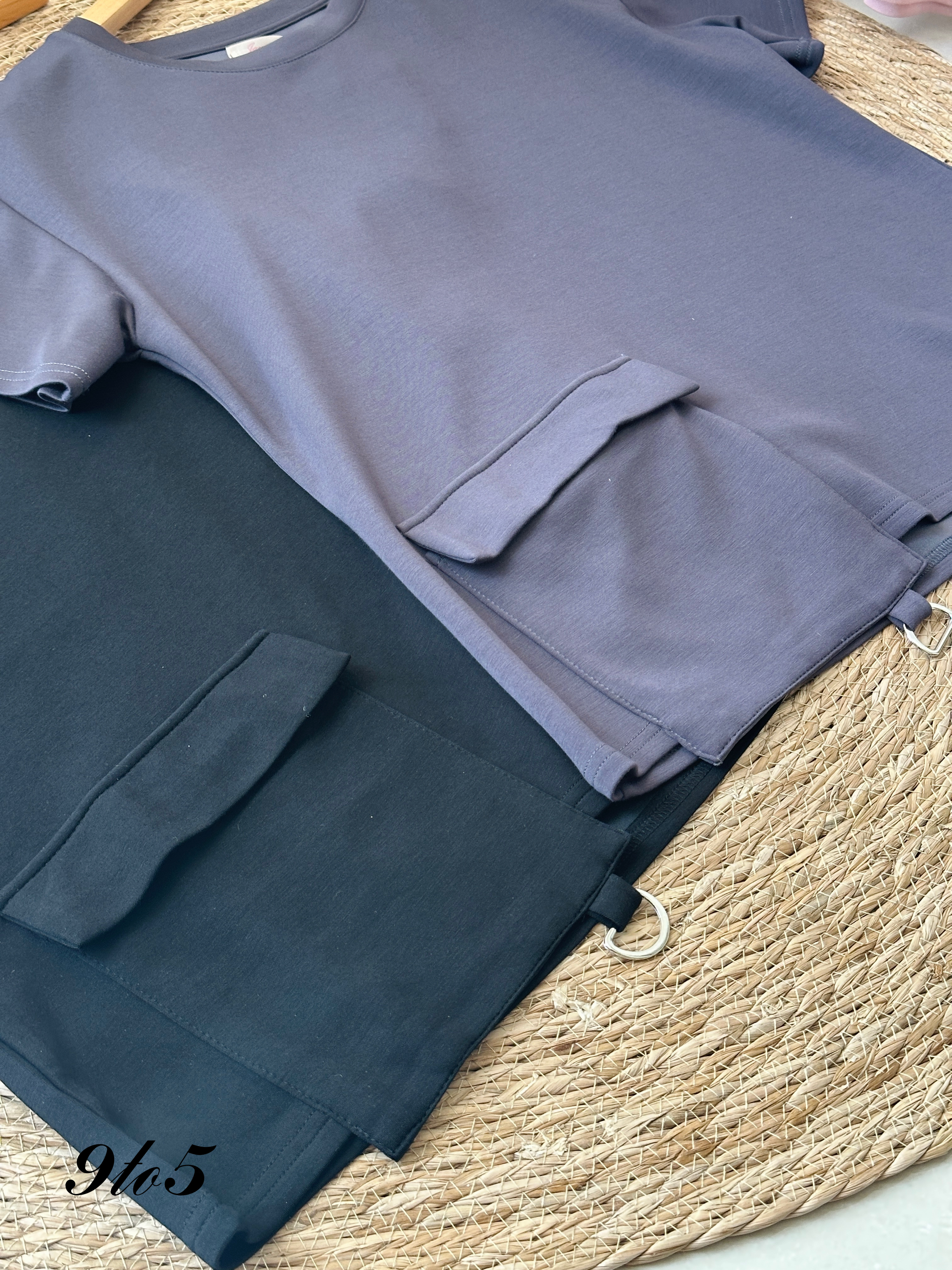 T3946 Short Sleeve Pocket Tee - 3 Colors