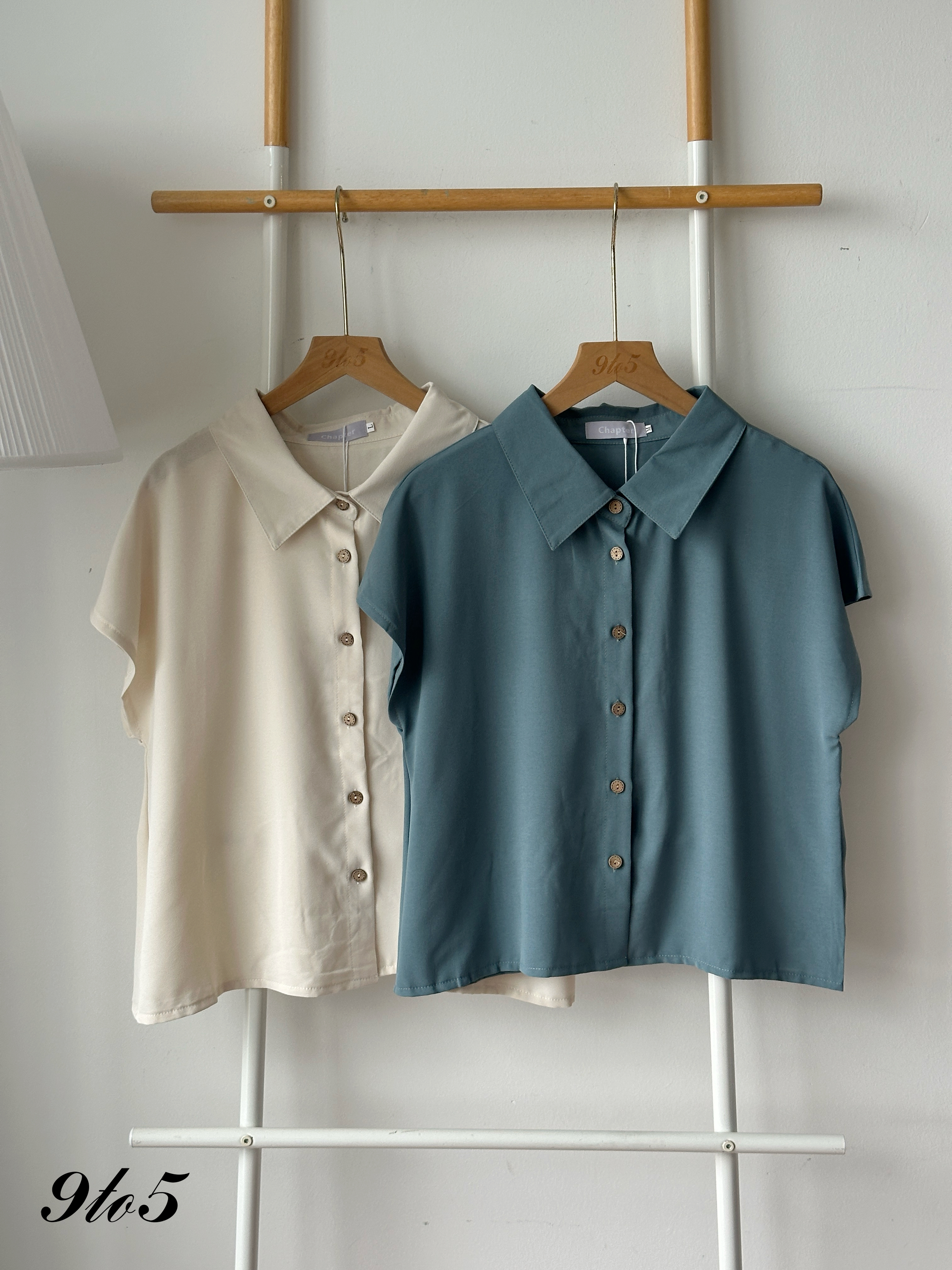 T4308 Cape Sleeve Shirt - 3 Colors 
