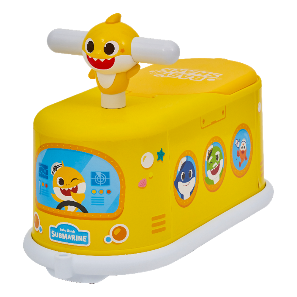 ⭐預計約3月中寄出⭐鯊魚寶寶 3D巴士造型音樂滑步車_PF761