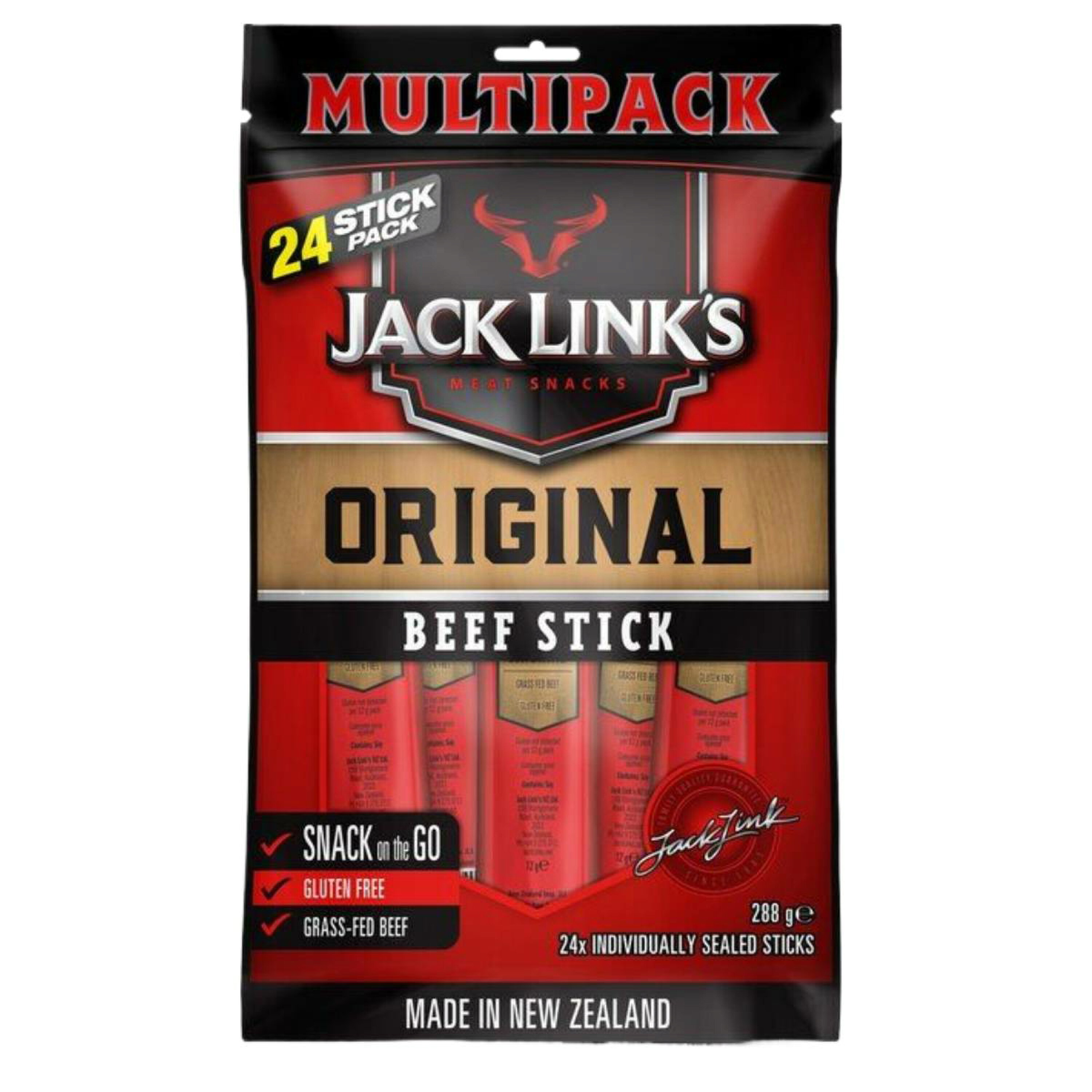 澳洲Costco 🇦🇺 澳洲 Costco Jack Link's Original Beef Jerky 原味 牛肉乾 24x12g 獨立包裝 無味精 草飼牛🐮