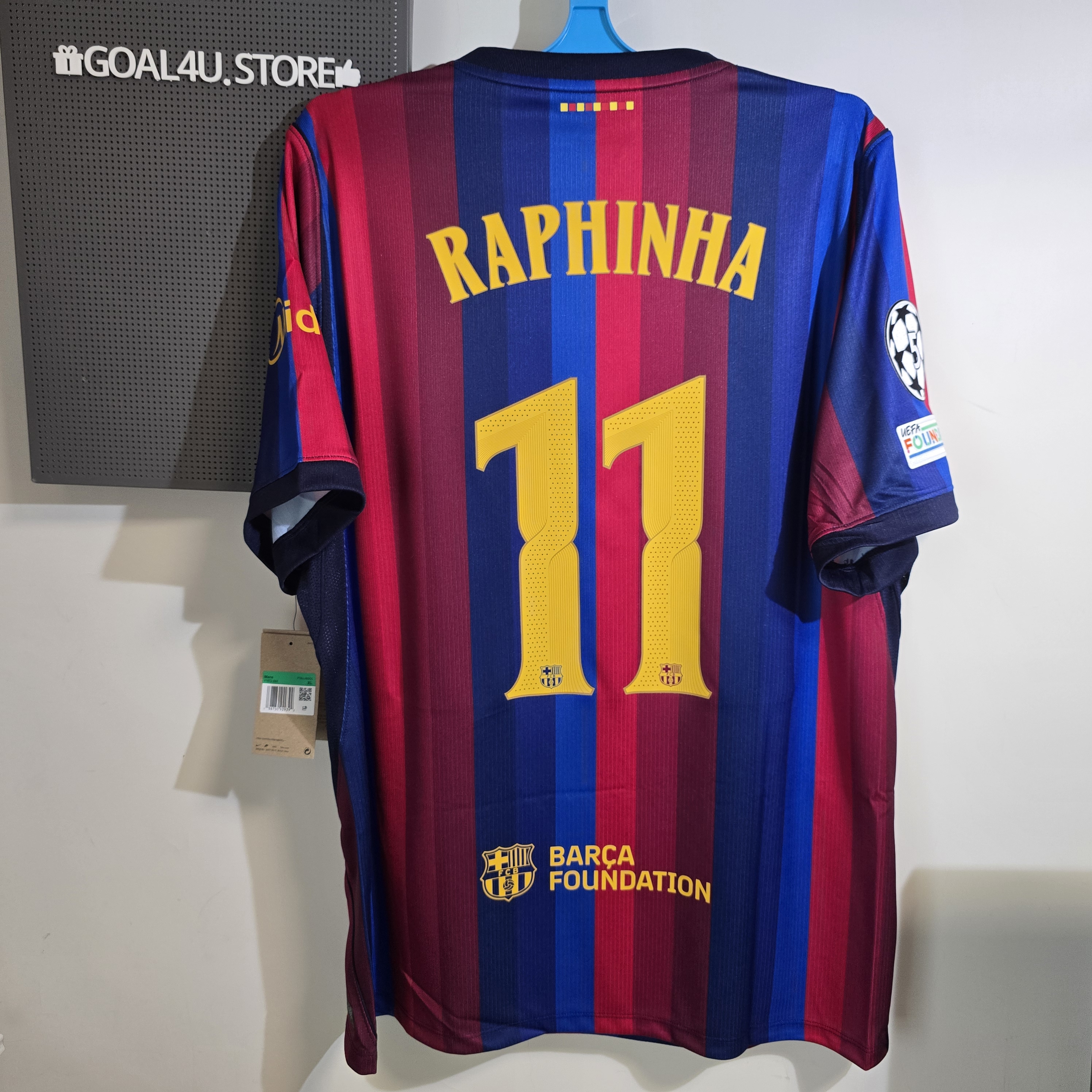 🏟️ 六色漸變 Nike Barcelona 巴塞羅拿 2026-27 主場球迷版球衣 (可加印字章) II1872