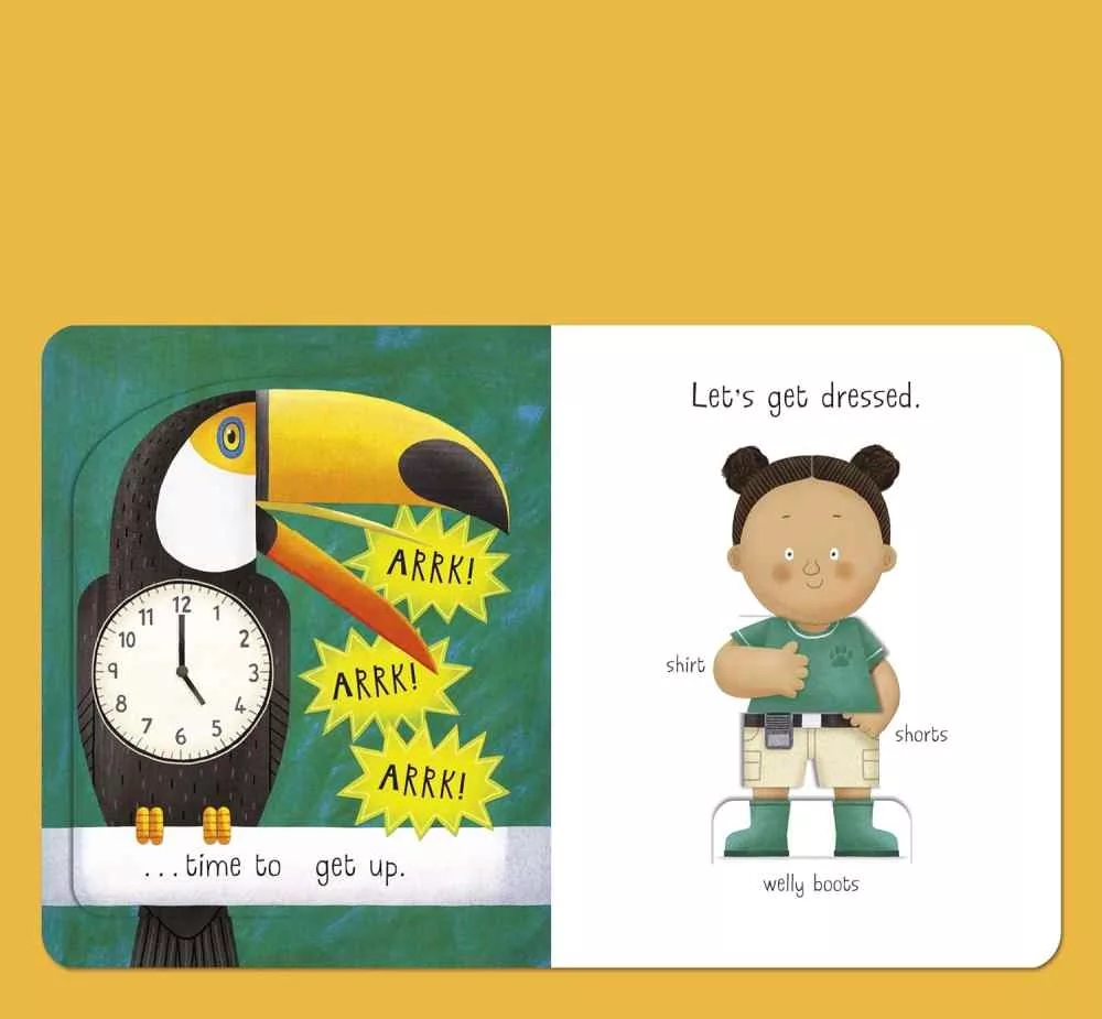 Busy Day: Zookeeper: An action play book