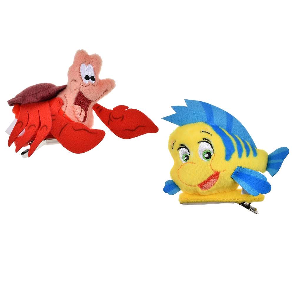 🎀【預訂】Disney Costume Accessories Flounder & Sebastian髮夾
