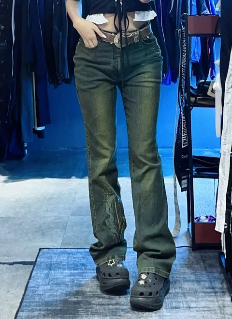 Black Vintage jeans #0370