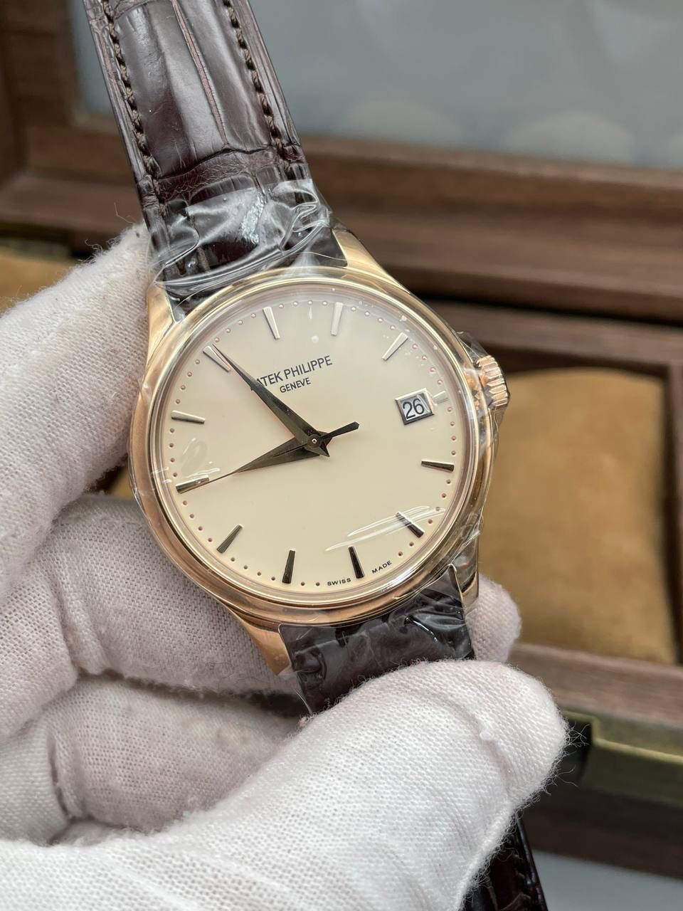 🌐百达翡丽 5227玫瑰金 将官底翻盖324一体机芯🌐