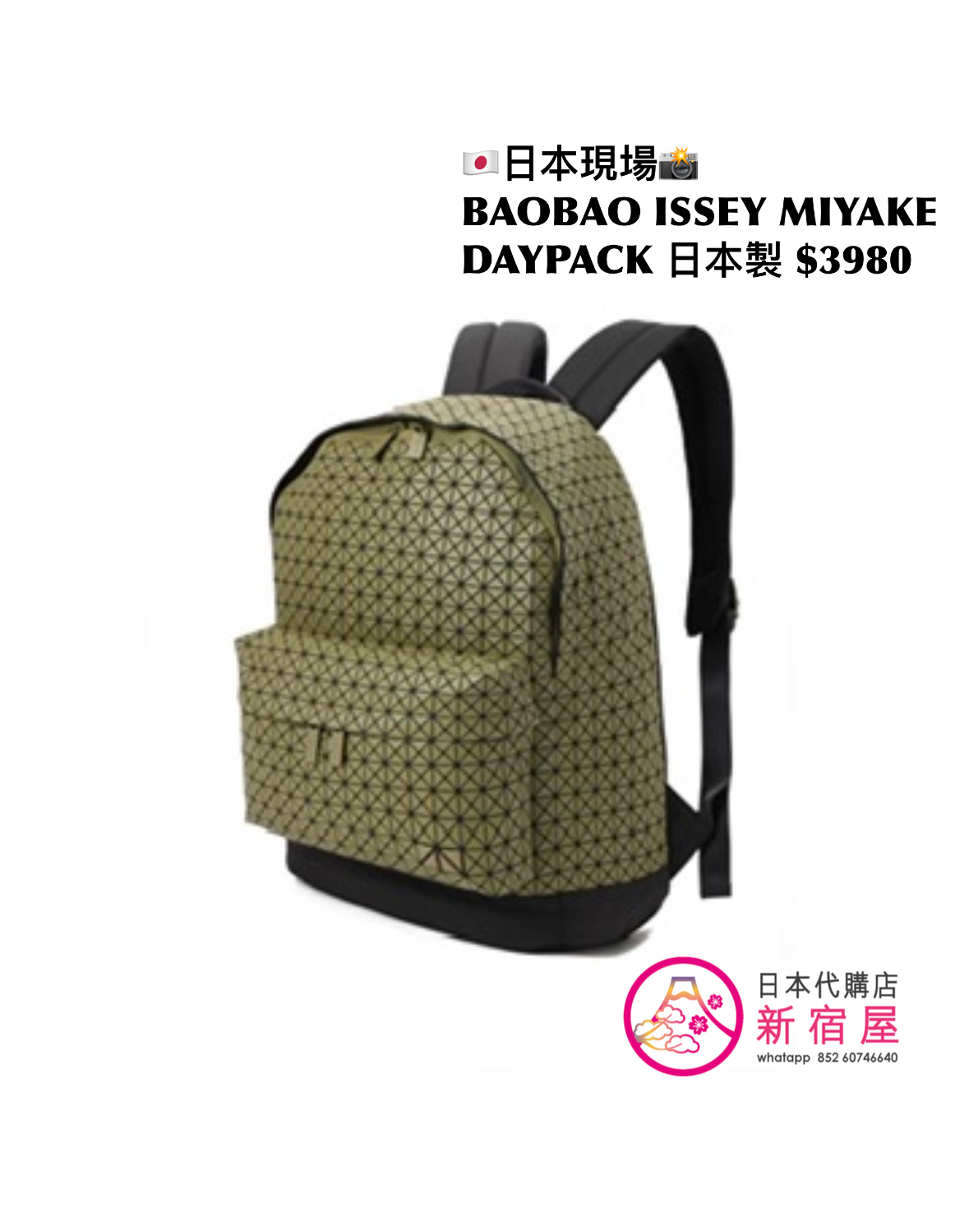 BAOBAO ISSEY MIYAKE DAYPACK