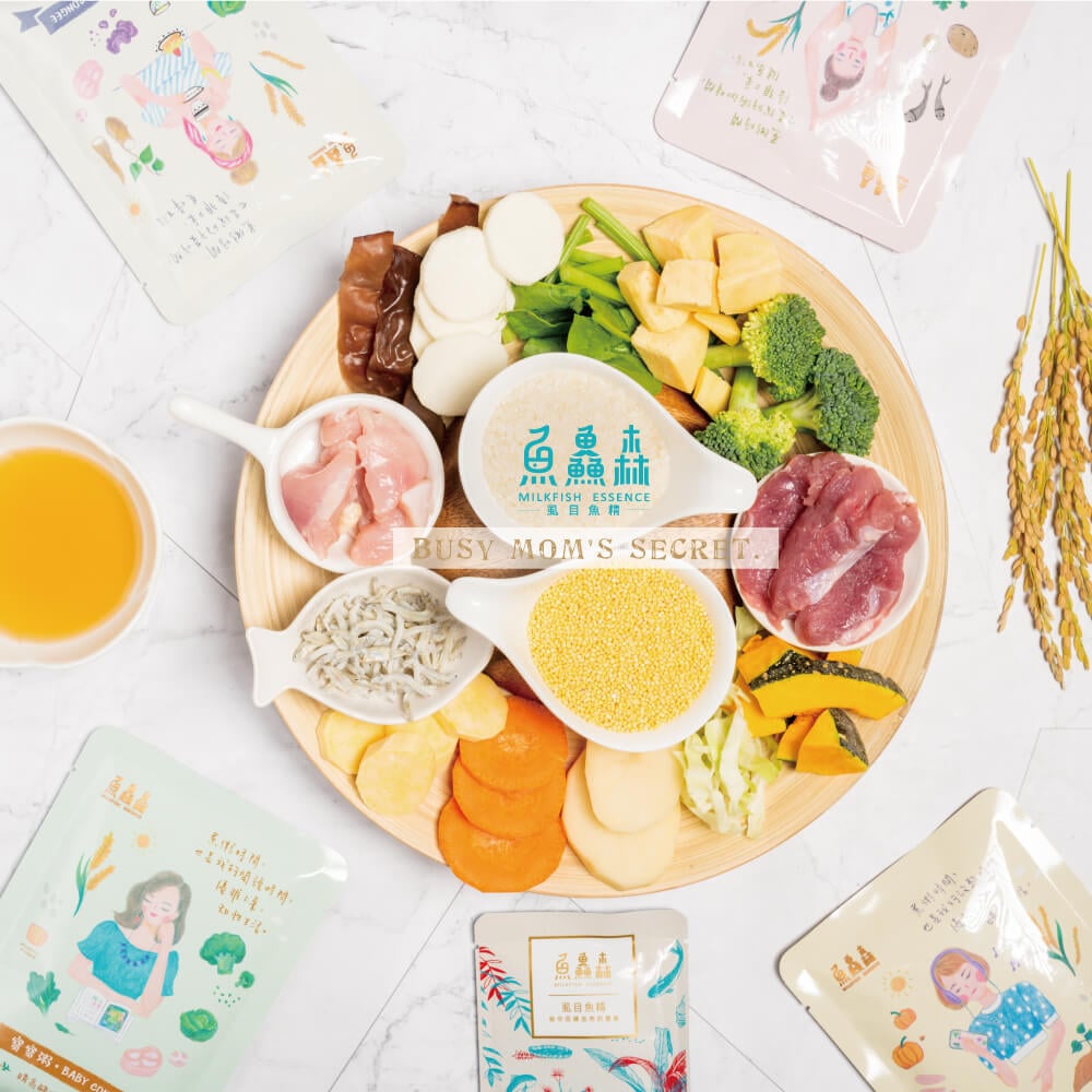 魚鱻森寶寶粥(營養滿滿綜合組) 600g 150gx4包/盒(適合6個月以上)_MF007