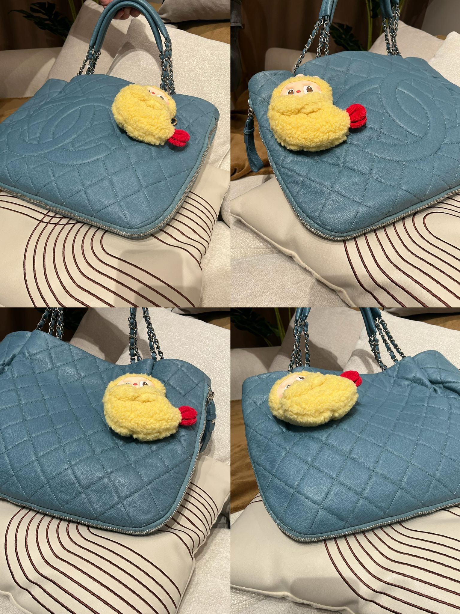 Chanel shoulder bag 荔枝牛皮 100%Authentic ,98%new ✅CARD✅dust bag 