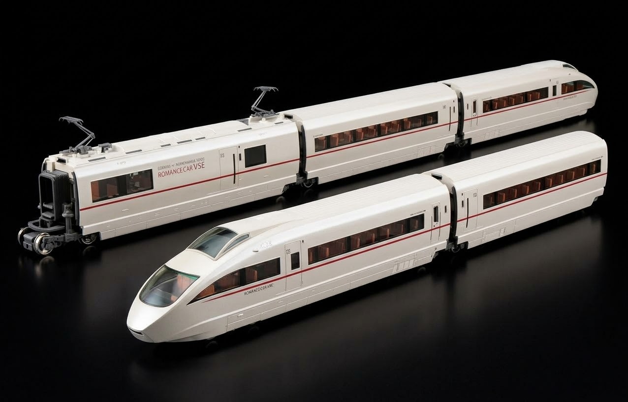 小田急50000型VSE HO比例5両基本組