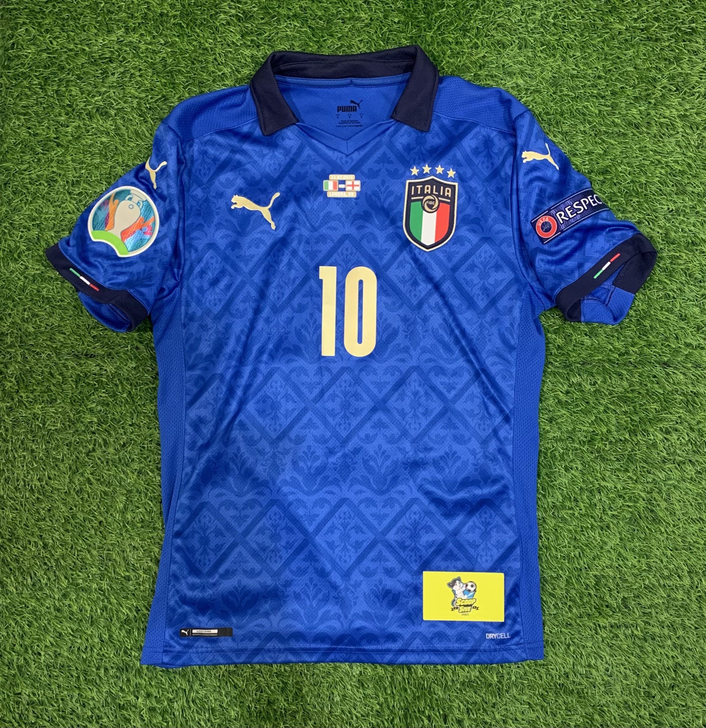 2020歐國盃 意大利 主場 球迷版 短袖 連10 Insigne 歐國盃 決賽fullset