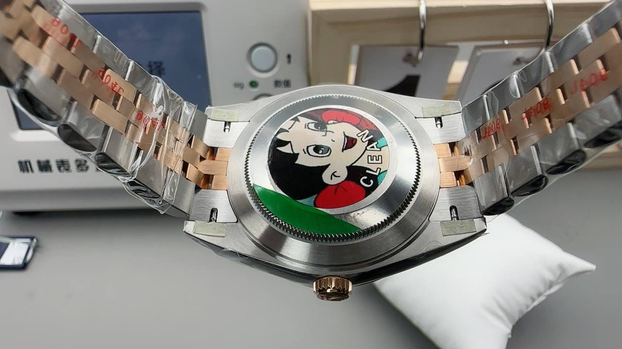 间金绿萝41mm 上海3235机芯70小时动储🌟