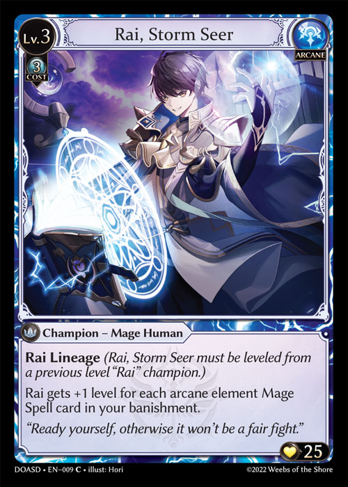 Rai, Storm Seer / DOASD-009 (C)