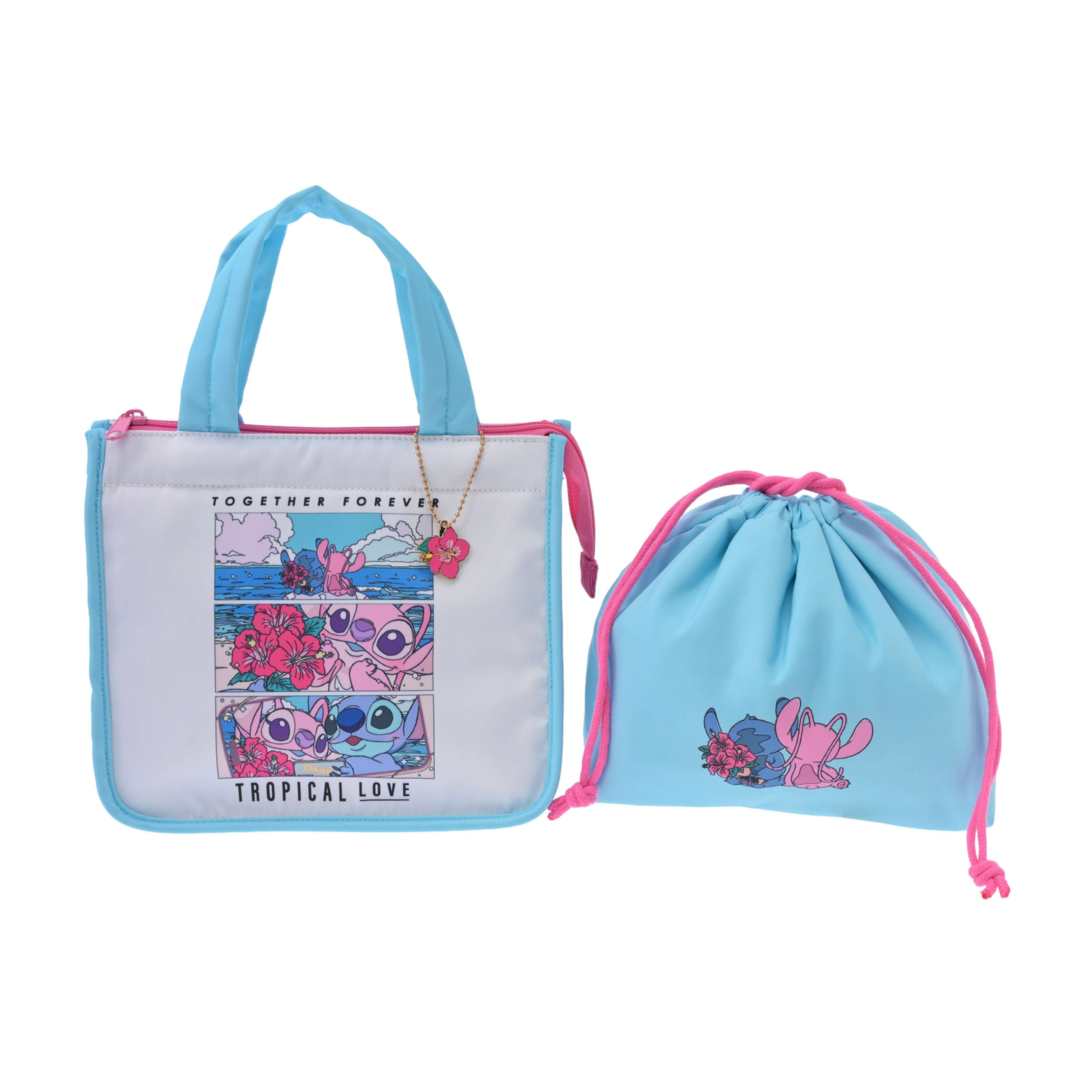 🌸 【預訂】Tote Bag Set - STITCH ＆ ANGEL