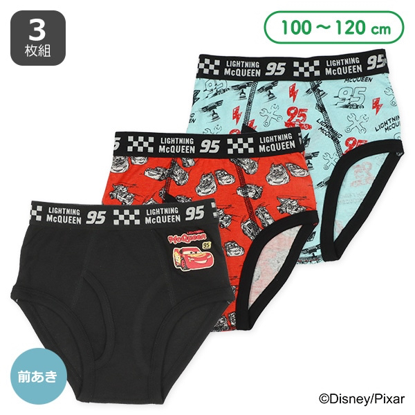 🇯🇵預訂 日本直送🇯🇵反斗車王滿印三角男童內褲三件套裝