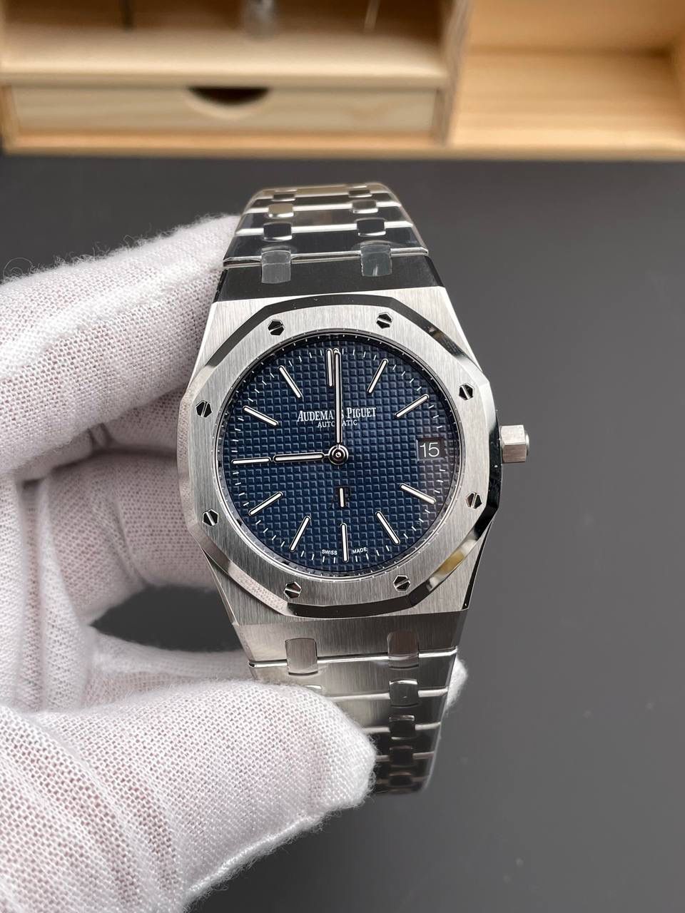 🚀皇家橡树 16202蓝/39mm/9015机💯