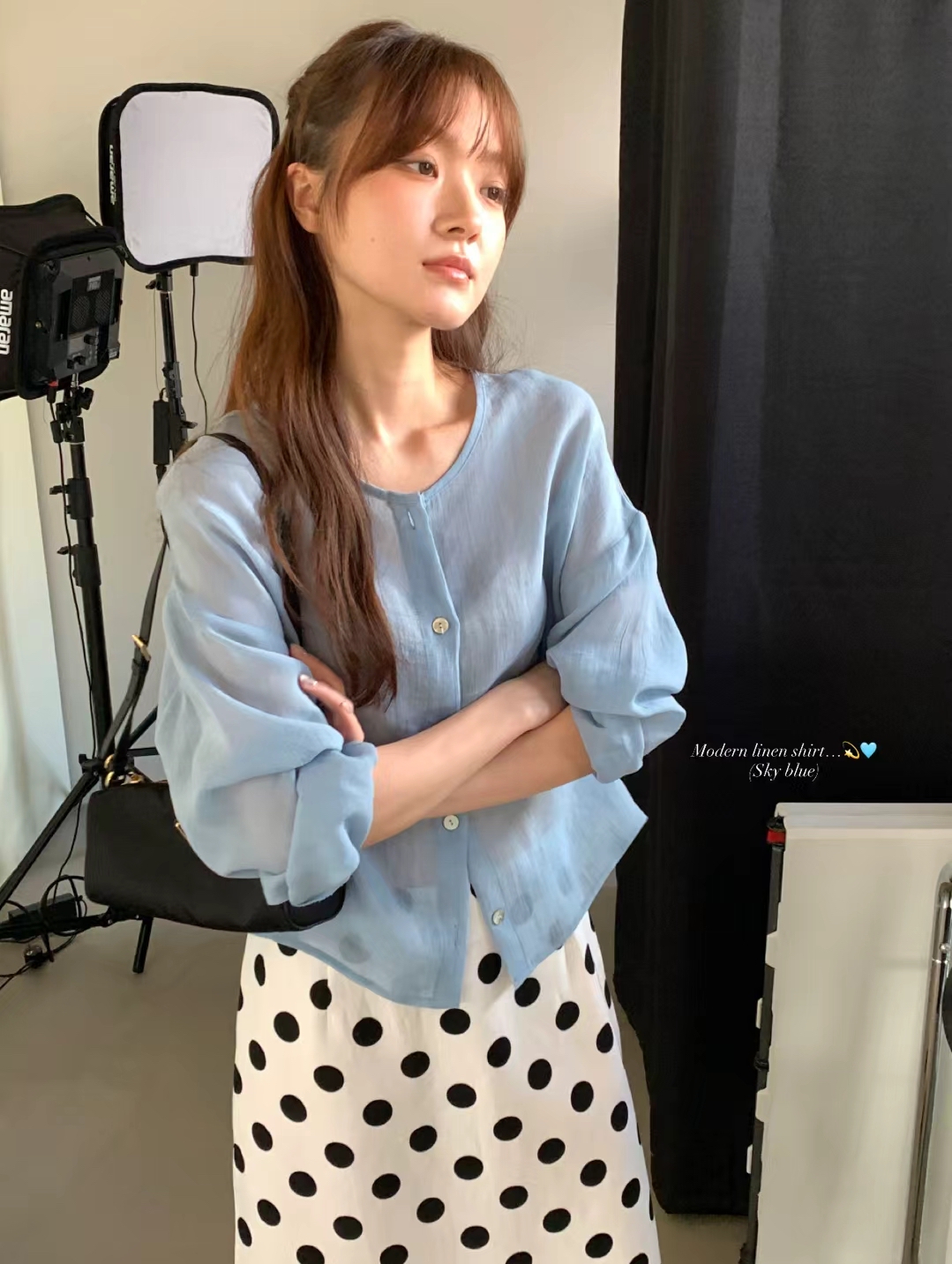 🇰🇷東大門女裝 | modern linen shirt