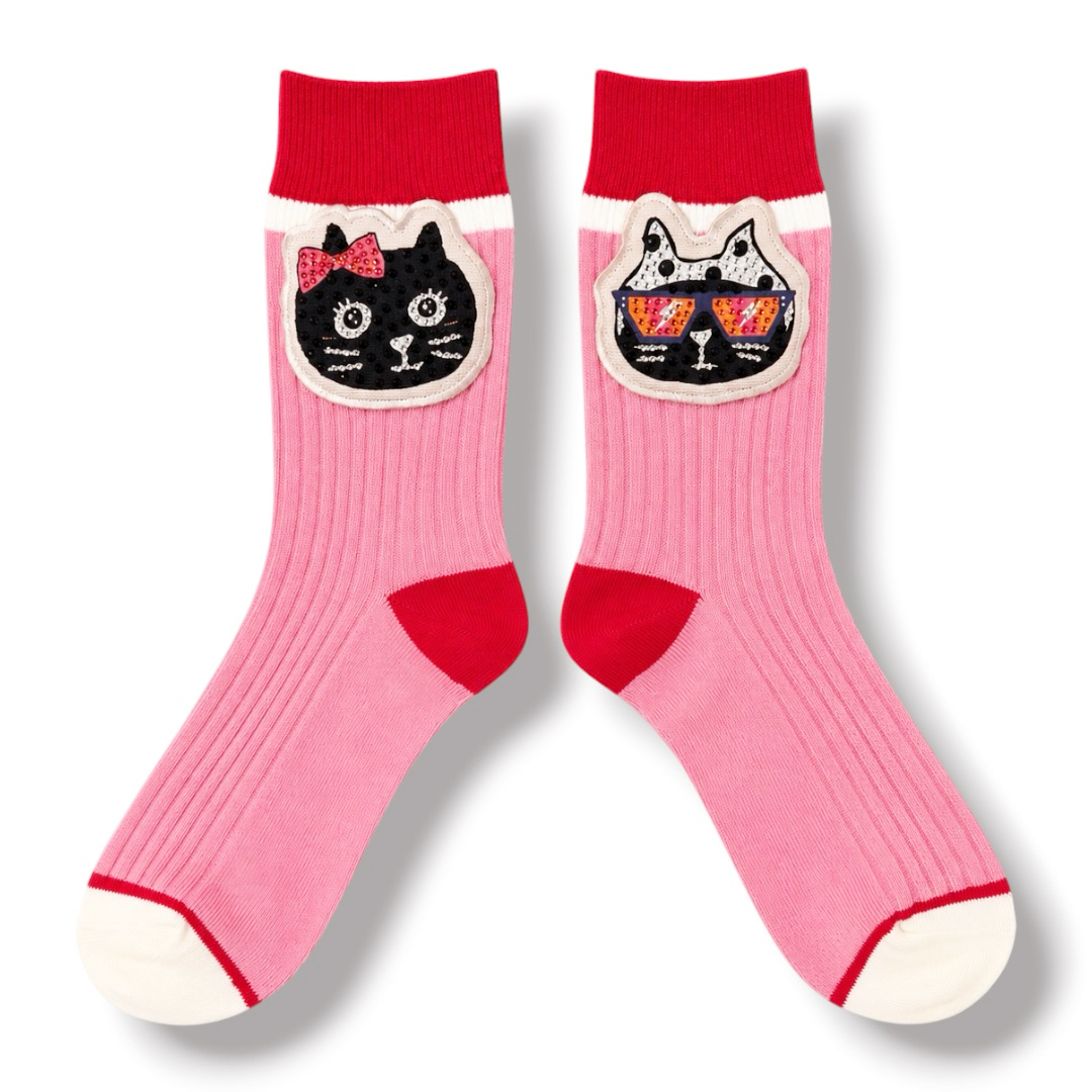 (Pre Order) Skye x Pebbly BiColor Socks