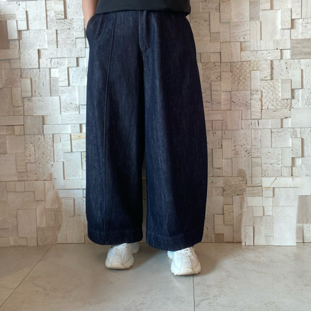 B00559 牛仔闊腳褲