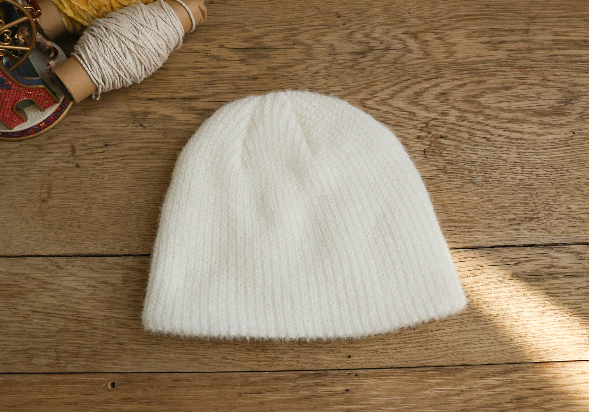 FLO | Cream coco hat - 2colors (ACC)