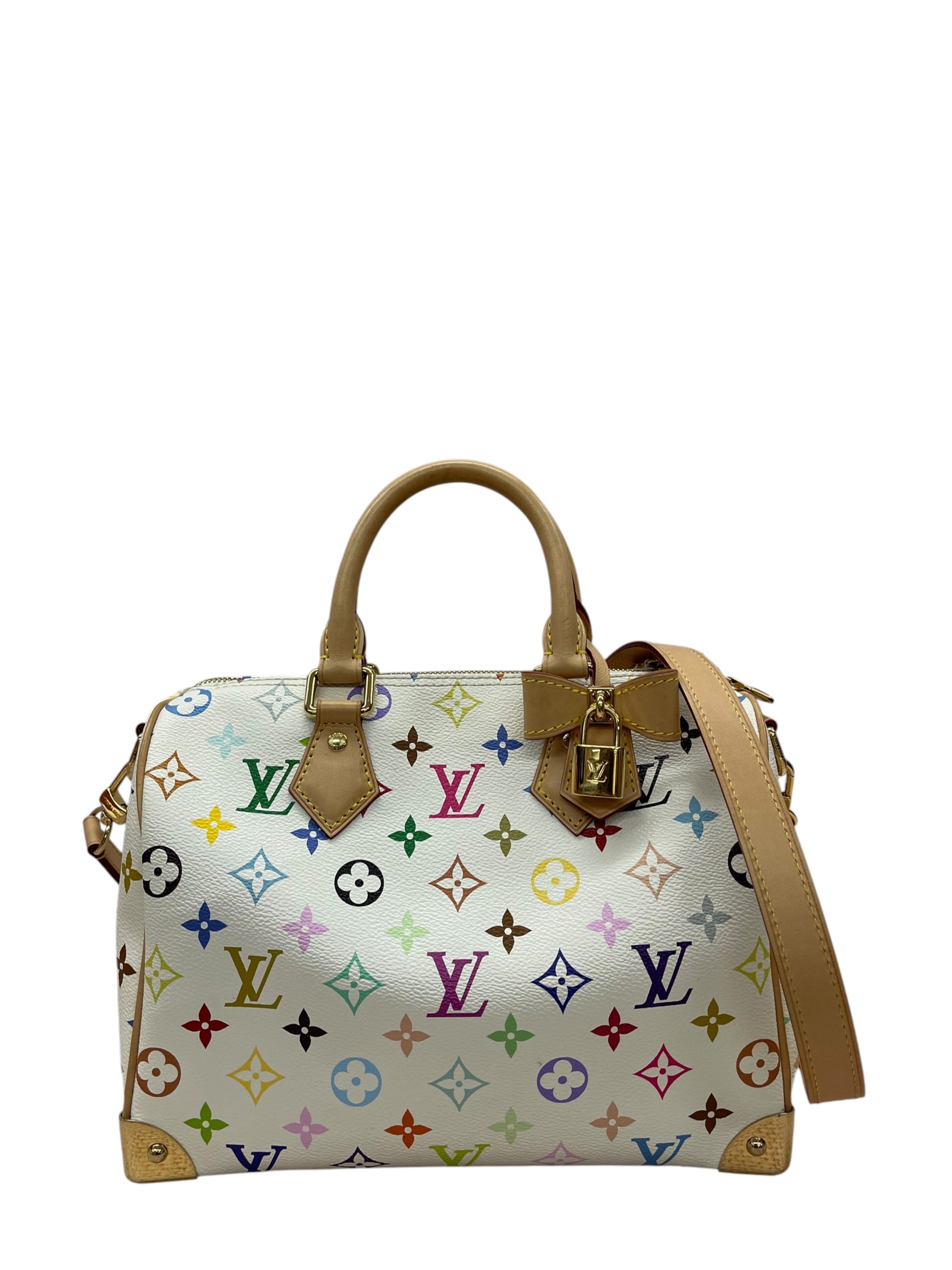 Pre-Owned LV x Takashi Murakami Speedy Soft Bandouliere / Product Code: 082720